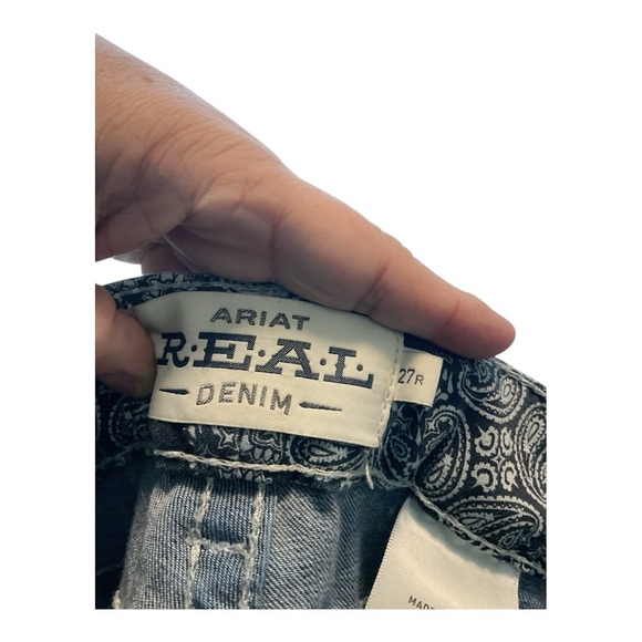 Women’s Ariat R.E.A.L denim bootcut jeans, size 27R - Picture 3 of 3